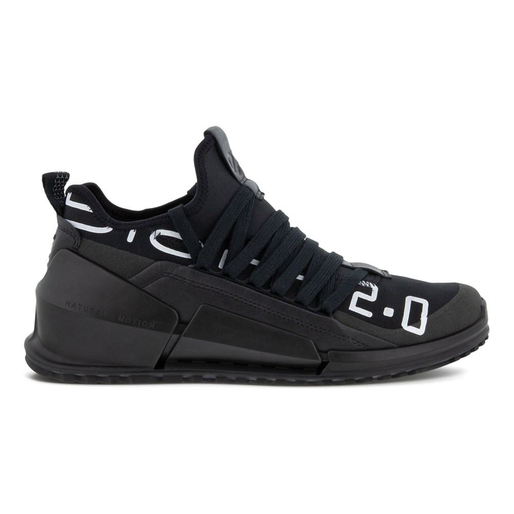 Tenis Hombre - ECCO Biom 2.0 Bajos Tex - Negros - CLT154627